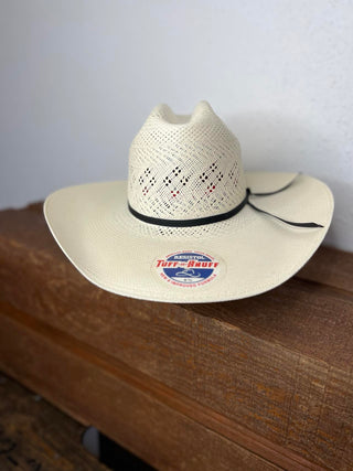 Resistol 20x Latigo Straw Hat 4 1/4"Brim-Straw Cowboy Hats-Resistol-Lucky J Boots & More, Women's, Men's, & Kids Western Store Located in Carthage, MO