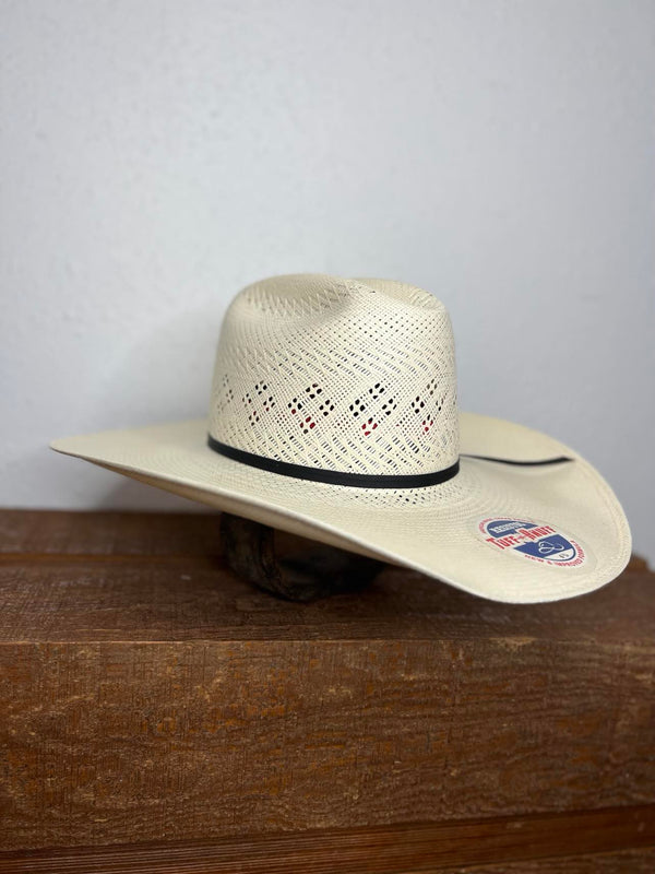 Resistol 20x Latigo Straw Hat 4 1/4"Brim-Straw Cowboy Hats-HatCo-Lucky J Boots & More, Women's, Men's, & Kids Western Store Located in Carthage, MO