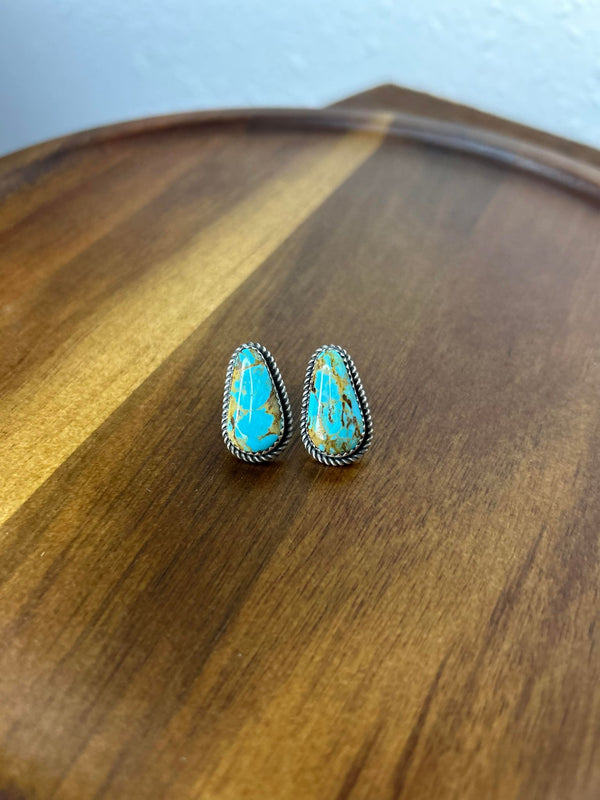 The Fable Earring-Earrings-LJ Turquoise-Lucky J Boots & More, Women's, Men's, & Kids Western Store Located in Carthage, MO