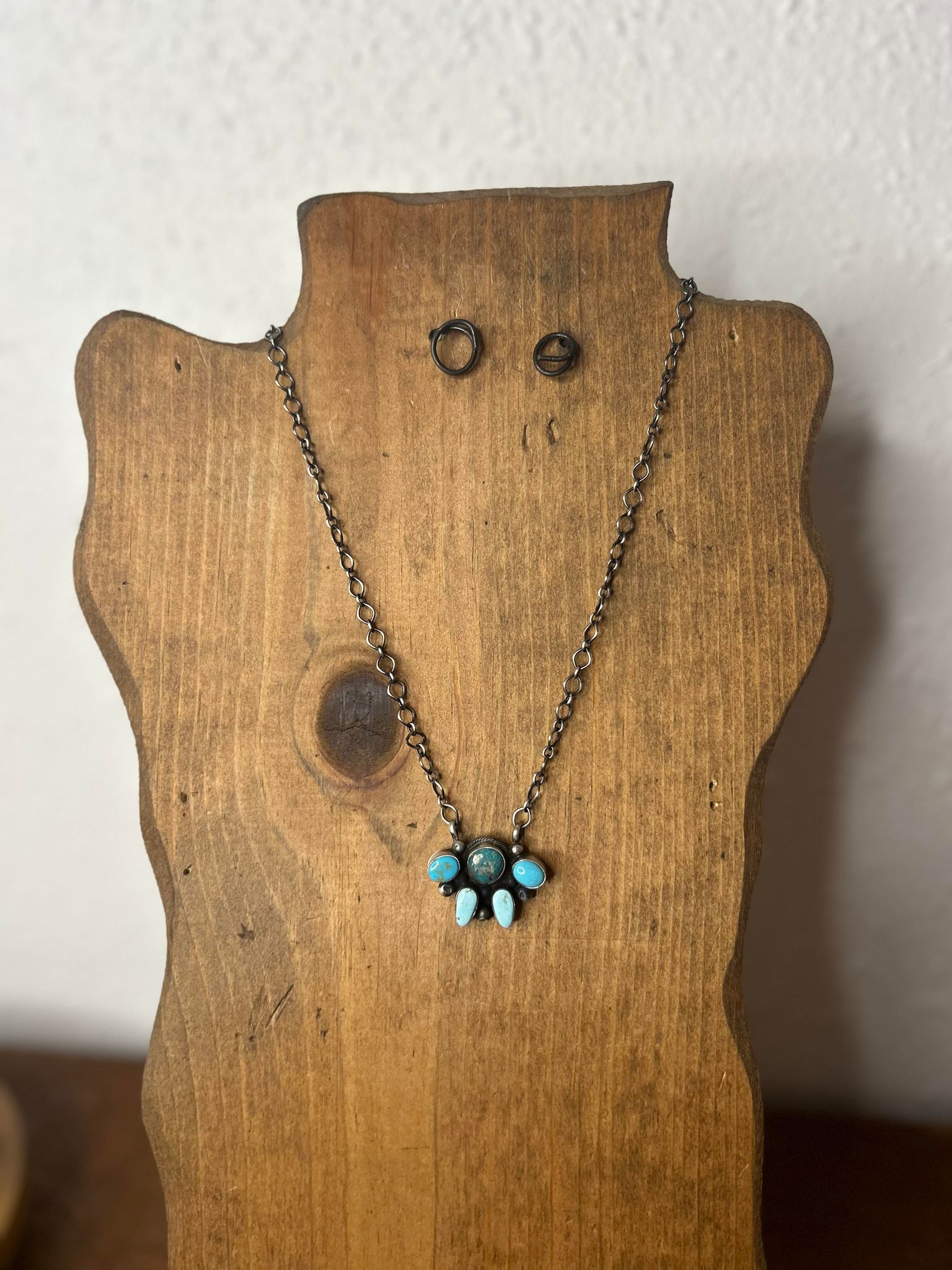 Afton Necklace-Necklaces-LJ Turquoise-Lucky J Boots & More, Women's, Men's, & Kids Western Store Located in Carthage, MO