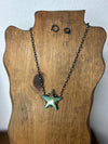 The Lindey Necklace-Necklaces-LJ Turquoise-Lucky J Boots & More, Women's, Men's, & Kids Western Store Located in Carthage, MO