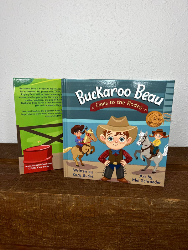 Buckaroo Beau Book Goes to the Rodeo-Children's Book-Buckaroo Beau Books-Lucky J Boots & More, Women's, Men's, & Kids Western Store Located in Carthage, MO