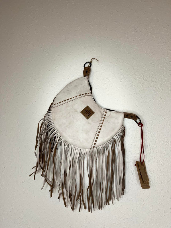 STS Cremello Nellie Fringe Bag-Handbags-Carrol STS Ranchwear-Lucky J Boots & More, Women's, Men's, & Kids Western Store Located in Carthage, MO