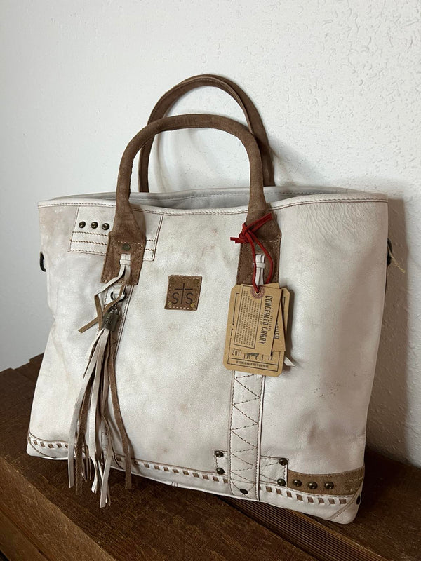 STS Cremello All in Tote-Totes-Carrol STS Ranchwear-Lucky J Boots & More, Women's, Men's, & Kids Western Store Located in Carthage, MO