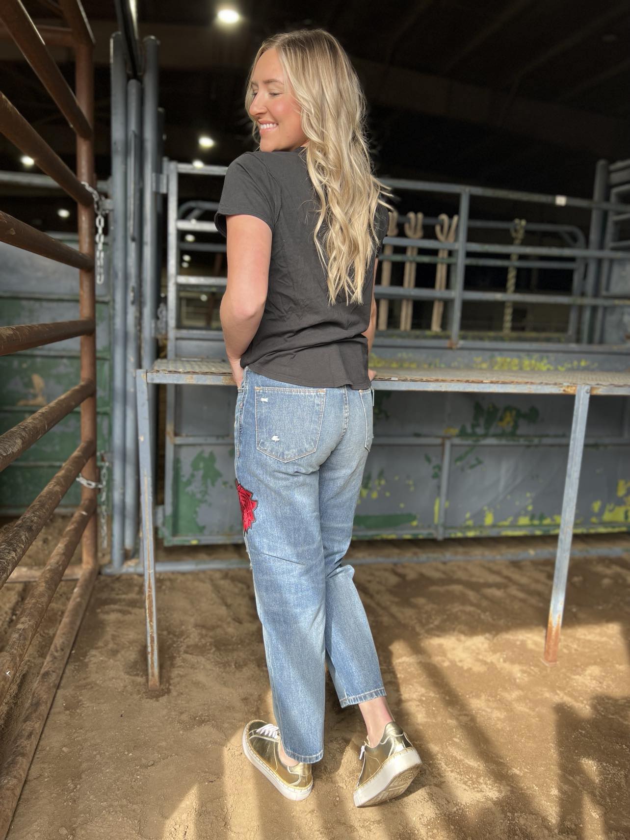 Women's Ariat Rodeo Quincy Jeans-Women's Denim-Ariat-Lucky J Boots & More, Women's, Men's, & Kids Western Store Located in Carthage, MO