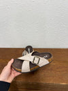 Roper Lorelei Sandal in White *Final Sale*-Sandals-Roper-Lucky J Boots & More, Women's, Men's, & Kids Western Store Located in Carthage, MO