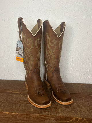 Women's R. Watson Camel Brown Boot-Women's Boots-R. Watson-Lucky J Boots & More, Women's, Men's, & Kids Western Store Located in Carthage, MO