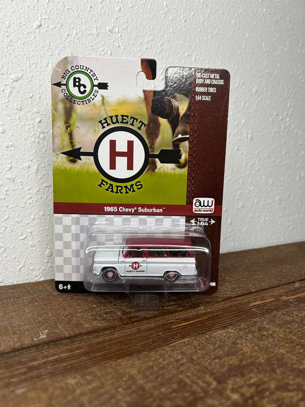 1:64 Huett Farms 1965 Chevy Suburban-Toys-Big Country Toys-Lucky J Boots & More, Women's, Men's, & Kids Western Store Located in Carthage, MO