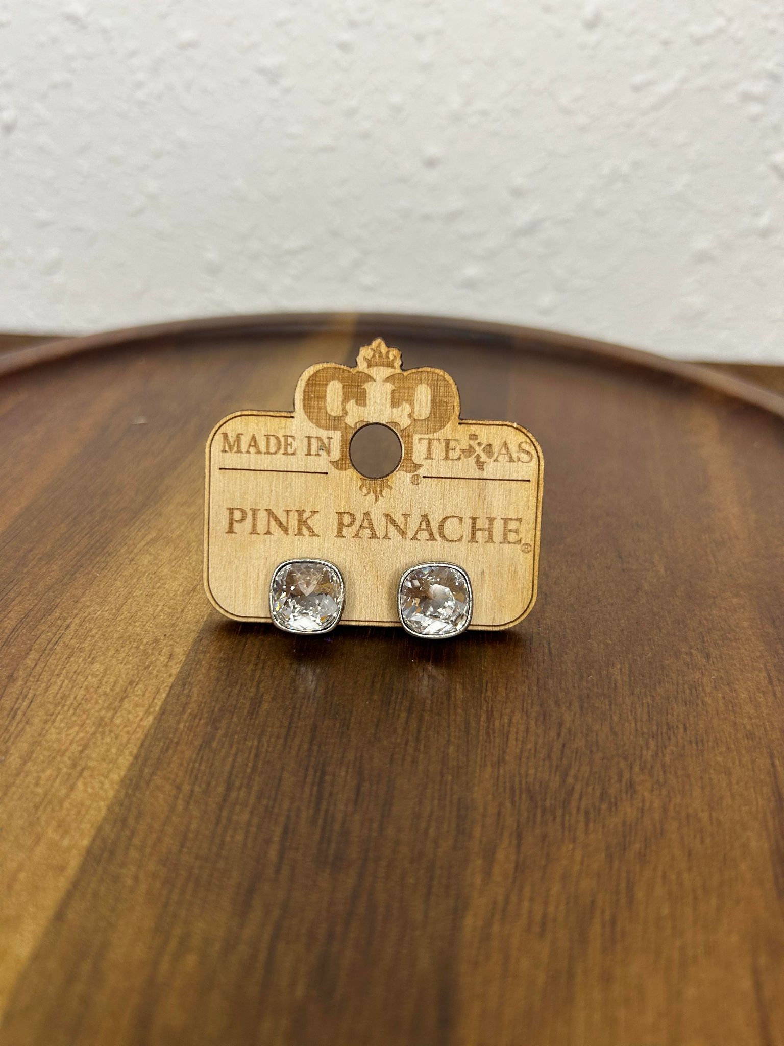 Pink Panache 10mm Stud Earrings-Earrings-Pink Panache-Lucky J Boots & More, Women's, Men's, & Kids Western Store Located in Carthage, MO