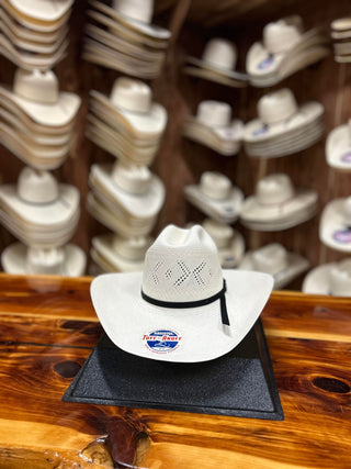 Resistol 20x Reins Straw Hat 4 1/2"Brim-Straw Cowboy Hats-Resistol-Lucky J Boots & More, Women's, Men's, & Kids Western Store Located in Carthage, MO