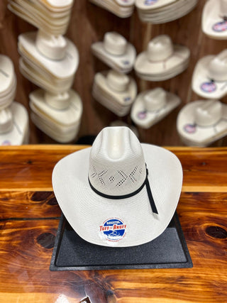 Resistol 20x Reins Straw Hat 4 1/2"Brim-Straw Cowboy Hats-Resistol-Lucky J Boots & More, Women's, Men's, & Kids Western Store Located in Carthage, MO