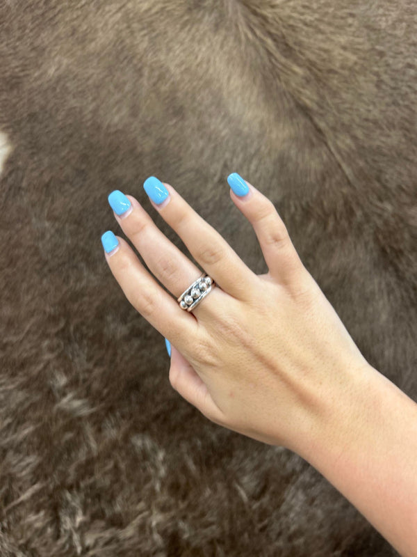 Macy Ring-Rings-LJ Turquoise-Lucky J Boots & More, Women's, Men's, & Kids Western Store Located in Carthage, MO