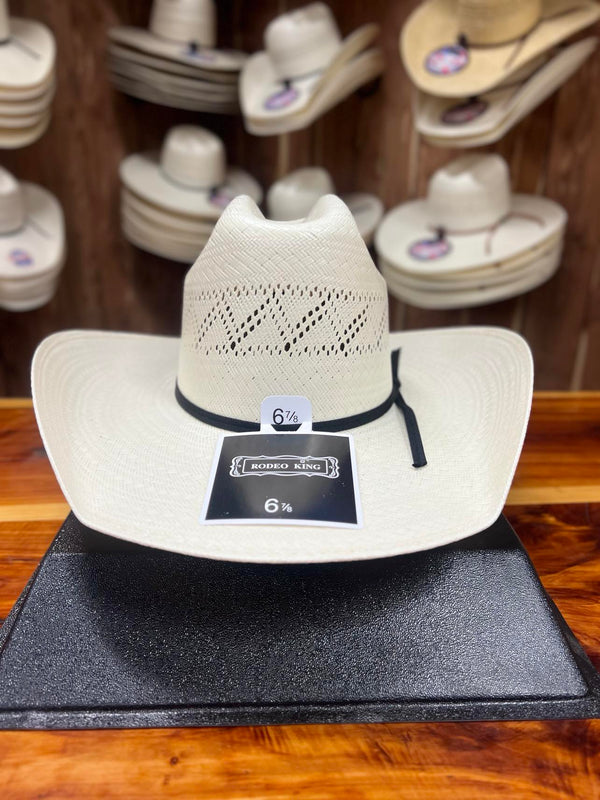 Rodeo King Maverick Ivory Coast 4 1/4" Brim Straw Hat-Straw Cowboy Hats-Rodeo King-Lucky J Boots & More, Women's, Men's, & Kids Western Store Located in Carthage, MO