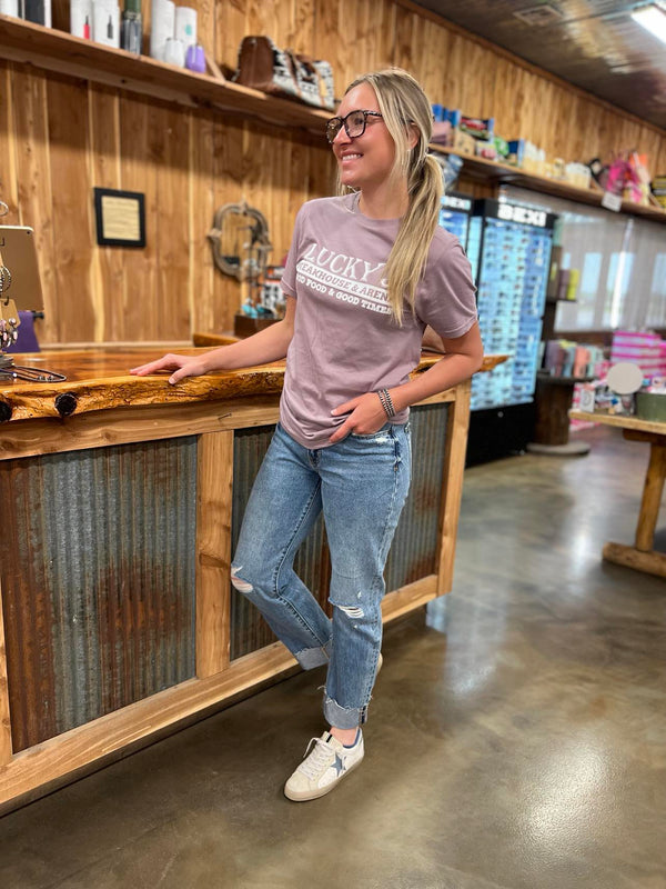 LJ Bella T-Shirts-Short Sleeves-The Dugout-Lucky J Boots & More, Women's, Men's, & Kids Western Store Located in Carthage, MO