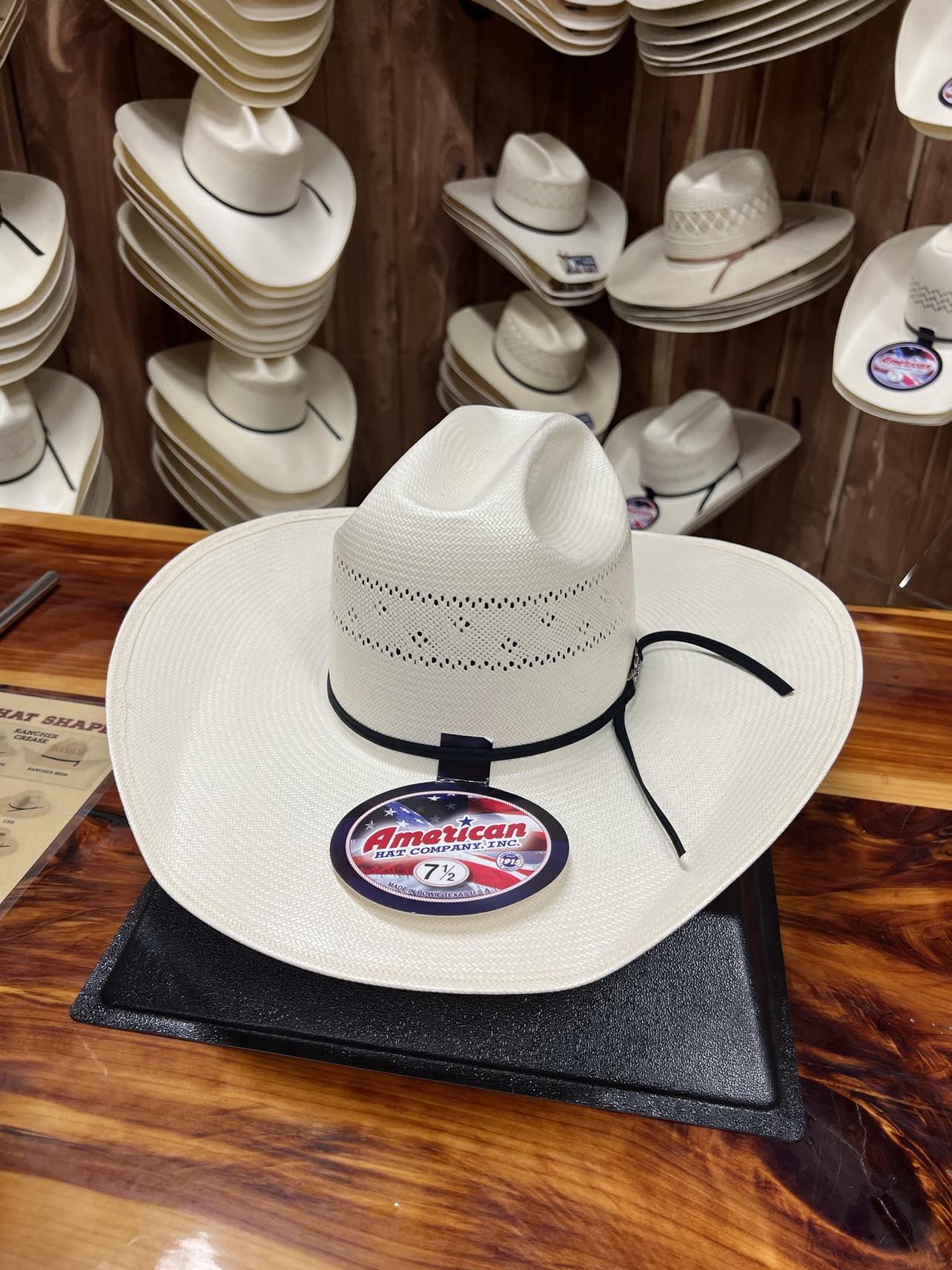 American 7210 Straw Hat 4.5