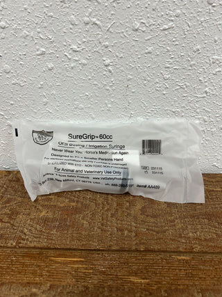 Sure Grip Oral Medication Syringe 60cc Sterilized-STABLE SUPPLIES-AMERICA'S ACRES-Lucky J Boots & More, Women's, Men's, & Kids Western Store Located in Carthage, MO
