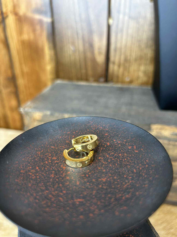 Chunky Hoop Earrings-Earrings-LJ Fashion Jewelry-Lucky J Boots & More, Women's, Men's, & Kids Western Store Located in Carthage, MO
