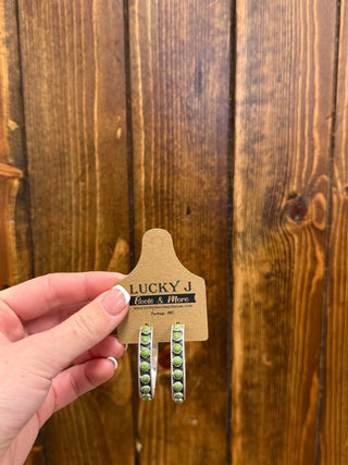 Brynn Earrings-Earrings-LJ Turquoise-Lucky J Boots & More, Women's, Men's, & Kids Western Store Located in Carthage, MO