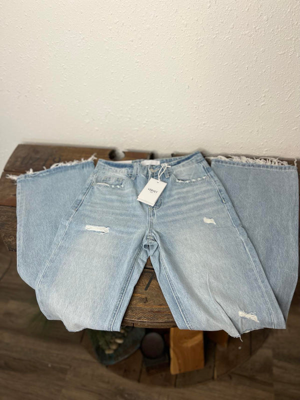Leslie 90's Vintage Flare Jeans by Flying Monkey-Women's Denim-Flying Monkey-Lucky J Boots & More, Women's, Men's, & Kids Western Store Located in Carthage, MO