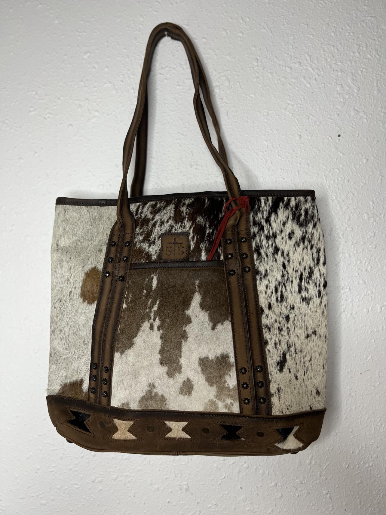 STS Roswell Cowhide Tote-Handbags-Carrol STS Ranchwear-Lucky J Boots & More, Women's, Men's, & Kids Western Store Located in Carthage, MO