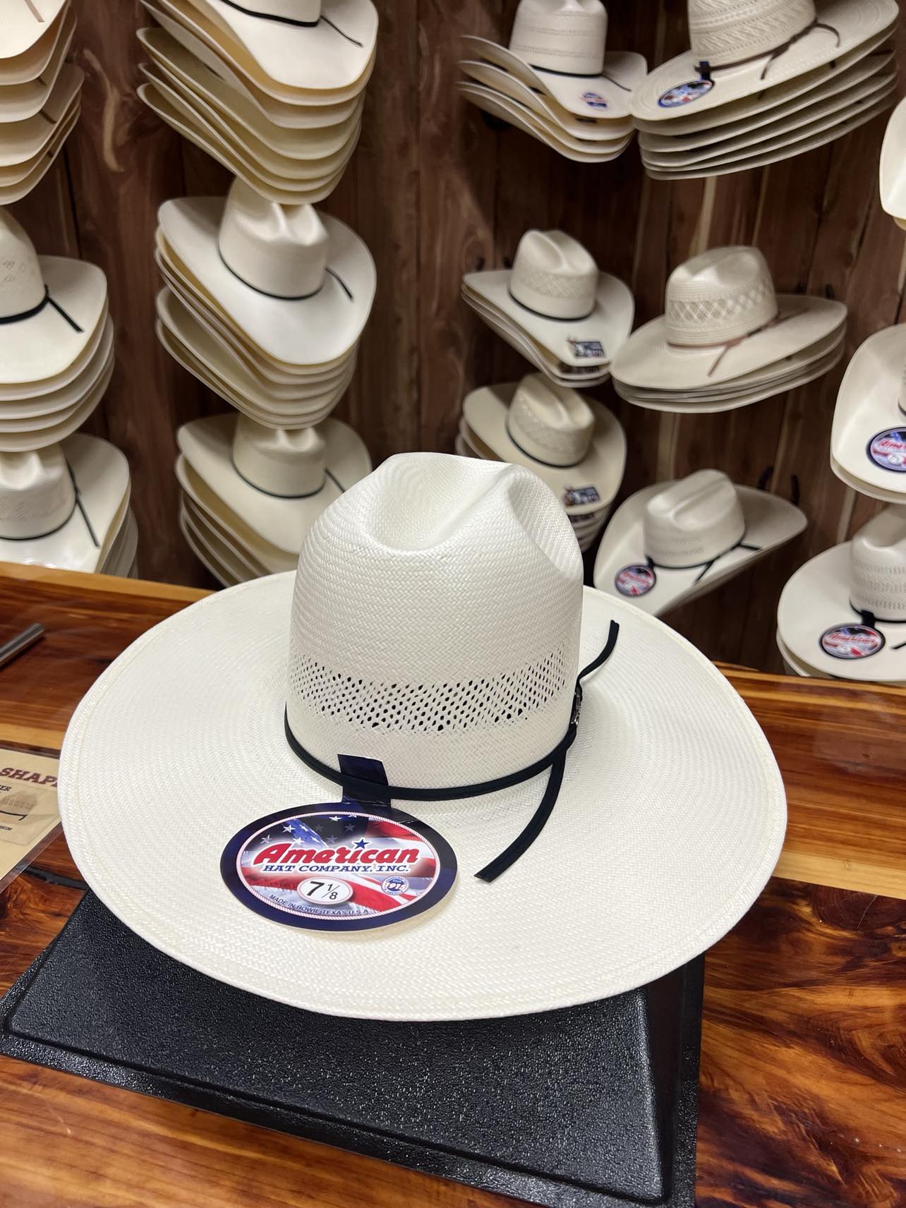 American 7104 Straw Hat 4.5