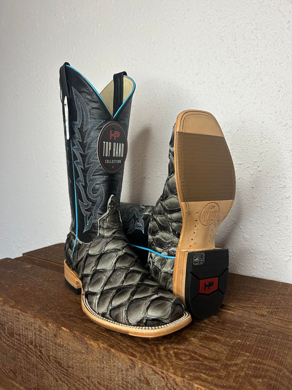 Horse Power Macking Bird Big Bass & Black Explosion Boots-Men's Boots-Horse Power-Lucky J Boots & More, Women's, Men's, & Kids Western Store Located in Carthage, MO