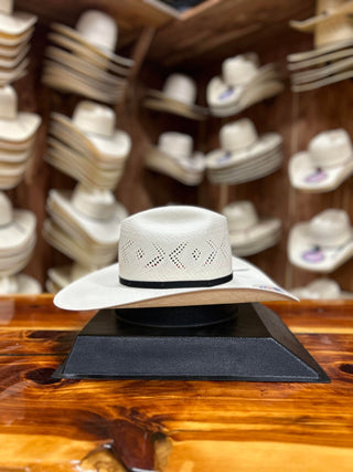 Resistol 20x Reins Straw Hat 4 1/2"Brim-Straw Cowboy Hats-Resistol-Lucky J Boots & More, Women's, Men's, & Kids Western Store Located in Carthage, MO