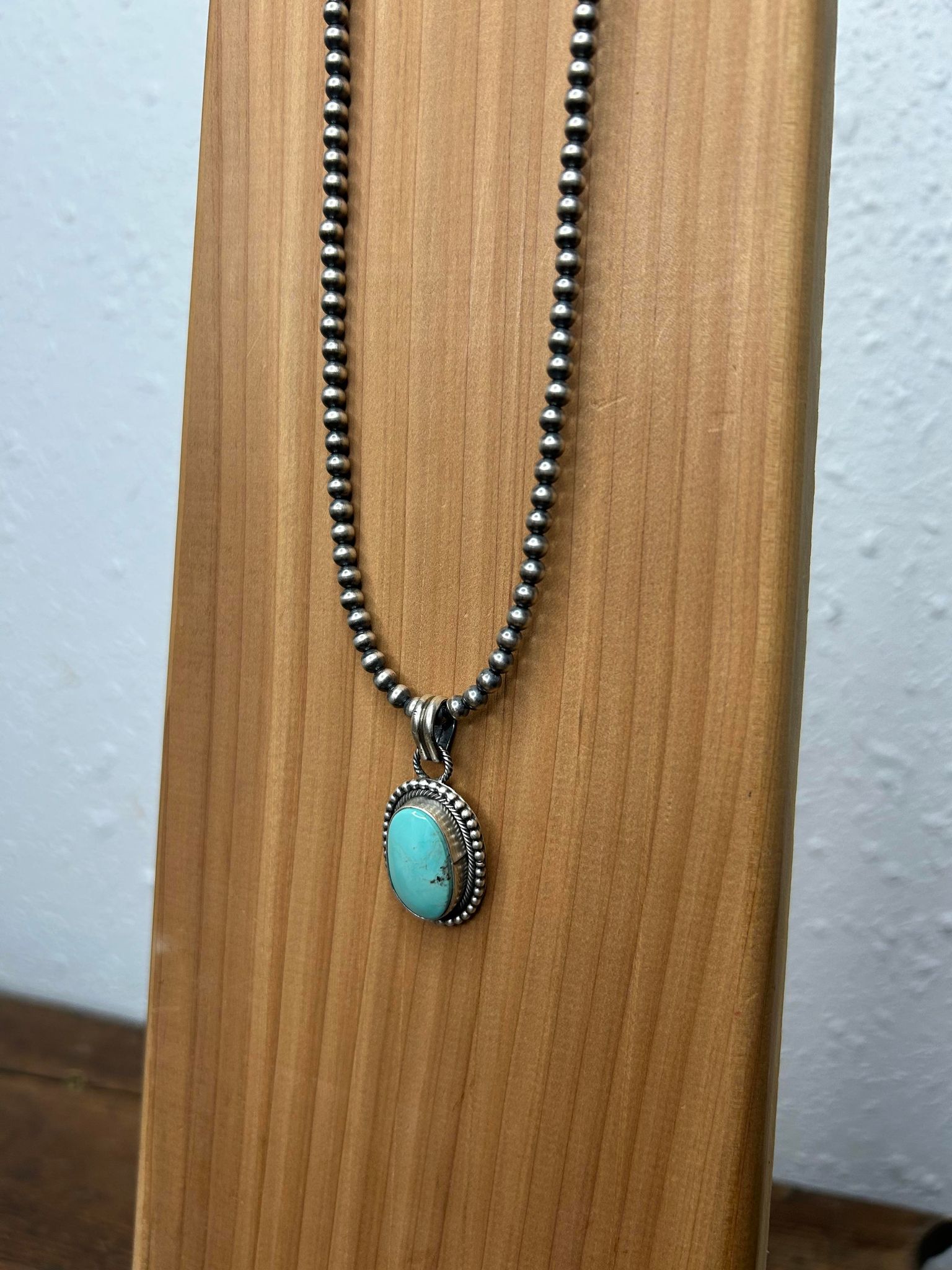 Moline Charm Necklace-Necklaces-LJ Turquoise-Lucky J Boots & More, Women's, Men's, & Kids Western Store Located in Carthage, MO