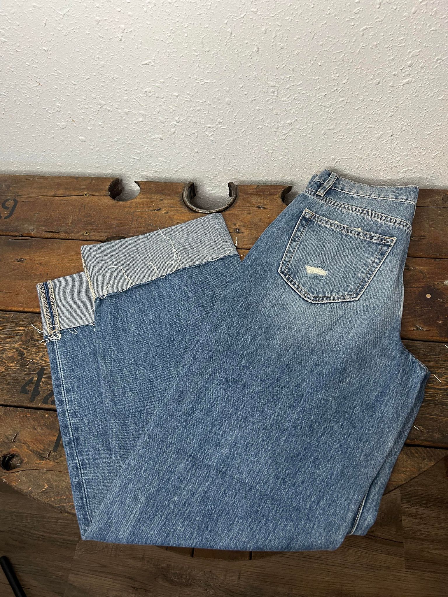 Hidden Lottie High Waist Dad Jeans-Women's Denim-HIDDEN-Lucky J Boots & More, Women's, Men's, & Kids Western Store Located in Carthage, MO