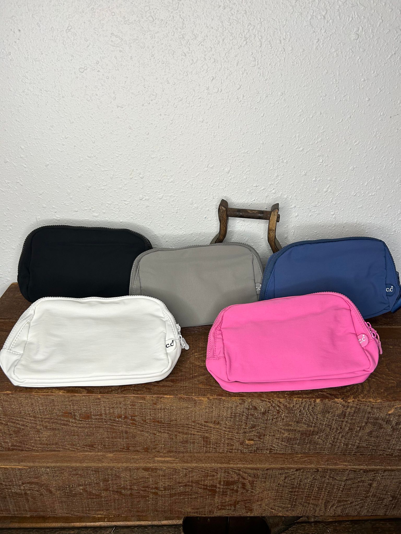 C.C Large Solid Color Belt Bags-Handbags-C.C Beanies-Lucky J Boots & More, Women's, Men's, & Kids Western Store Located in Carthage, MO