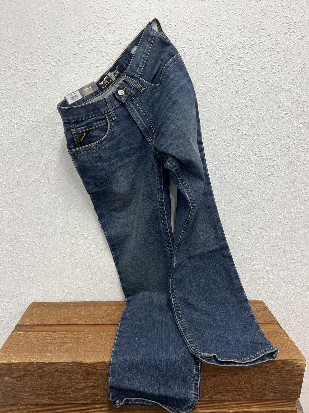 Men's Ariat Encinitas M4 Rebar Bootcut Jean-Men's Denim-Ariat-Lucky J Boots & More, Women's, Men's, & Kids Western Store Located in Carthage, MO