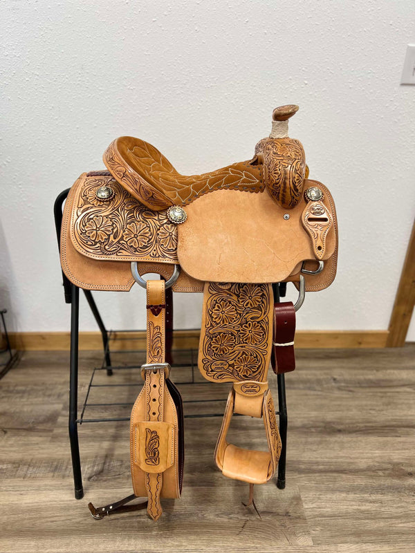 Trent Ward Team Roping Saddle ISTR247-24-Saddle-Trent Ward-Lucky J Boots & More, Women's, Men's, & Kids Western Store Located in Carthage, MO