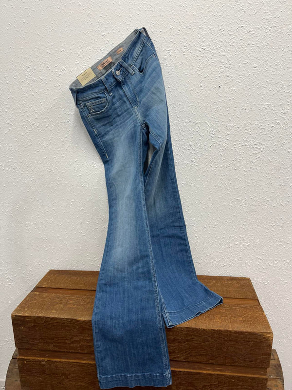 Women's Ariat High Rise Slim Trouser Clair Wide Leg Jean-Women's Denim-Ariat-Lucky J Boots & More, Women's, Men's, & Kids Western Store Located in Carthage, MO