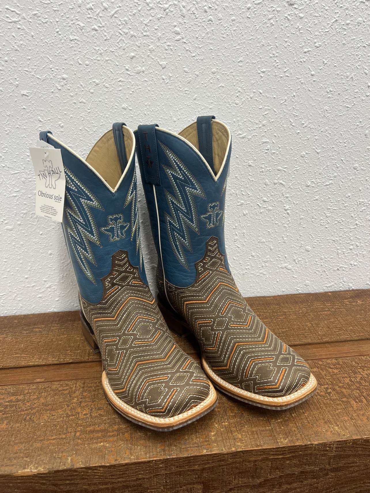 Men's Tin Haul Quantum/ Retro Rodeo-Men's Boots-Tin Haul-Lucky J Boots & More, Women's, Men's, & Kids Western Store Located in Carthage, MO