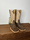 Men's R Watson Ivory Cowhide & Mad Brown Goat Boots-Men's Boots-R. Watson-Lucky J Boots & More, Women's, Men's, & Kids Western Store Located in Carthage, MO