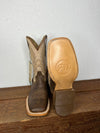 Men's R Watson Ivory Cowhide & Mad Brown Goat Boots-Men's Boots-R. Watson-Lucky J Boots & More, Women's, Men's, & Kids Western Store Located in Carthage, MO