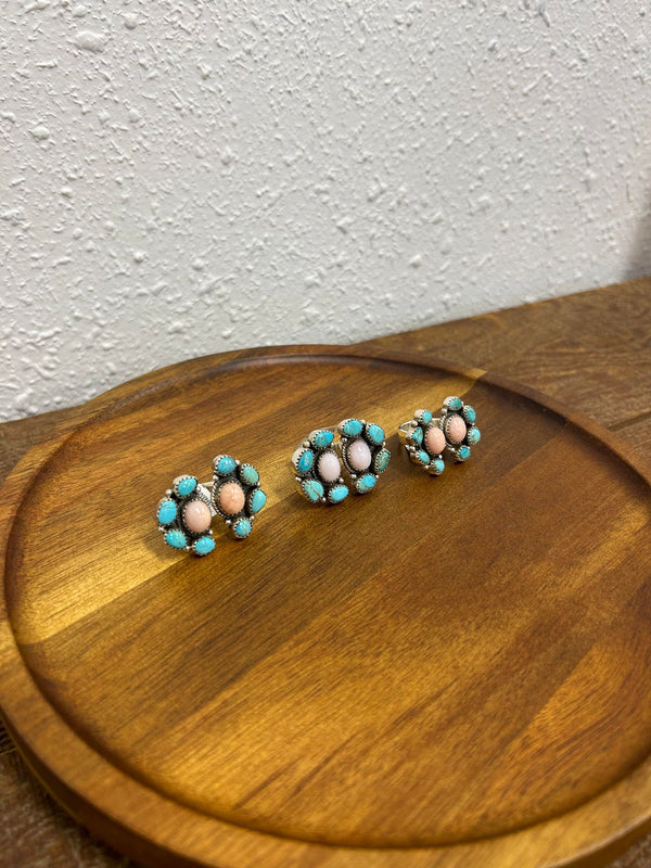 Logan Ring-Rings-LJ Turquoise-Lucky J Boots & More, Women's, Men's, & Kids Western Store Located in Carthage, MO