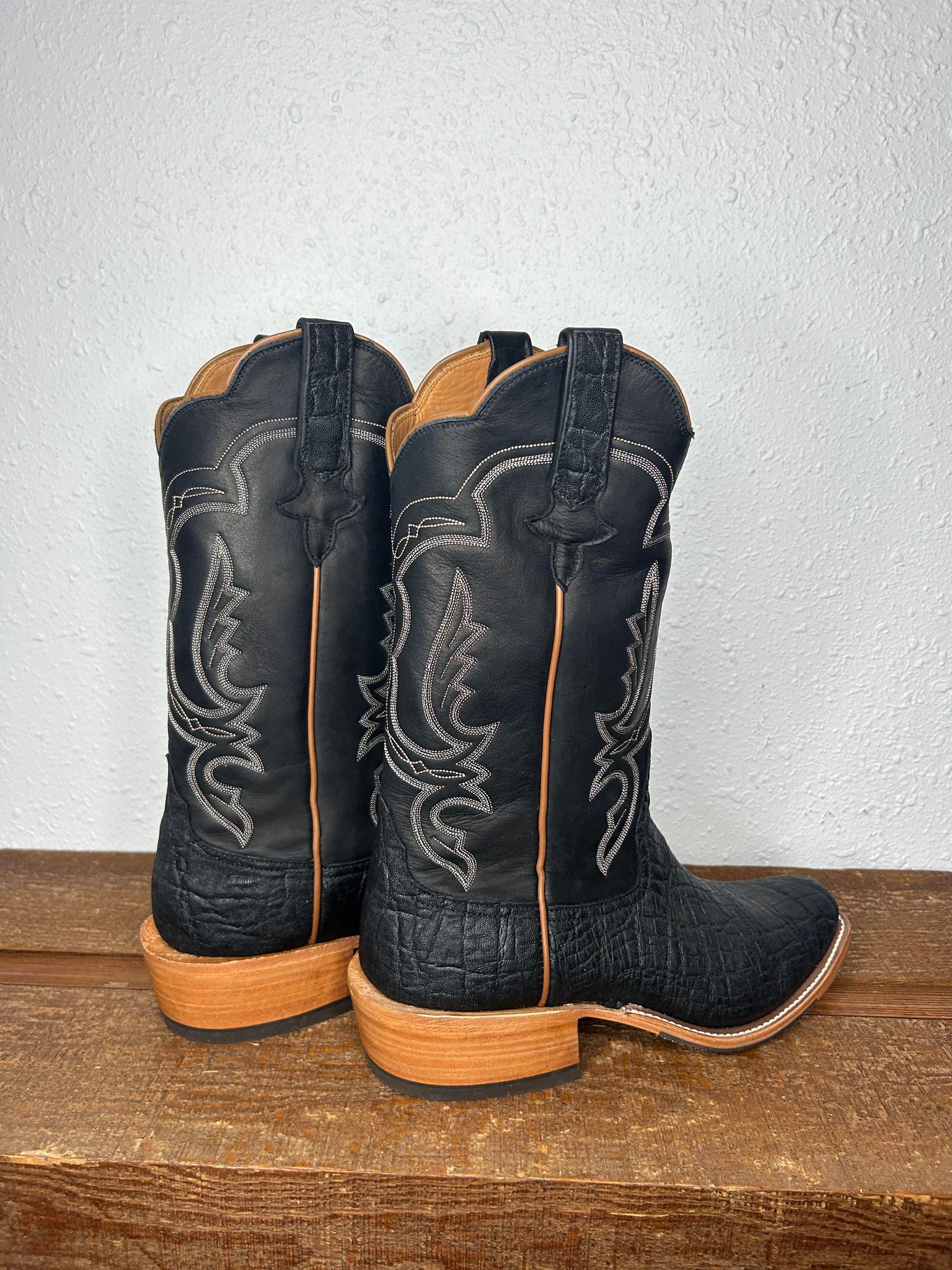 Men's Rios of Mercedes Black Remuda & Black Elephant-Men's Boots-Rios of Mercedes-Lucky J Boots & More, Women's, Men's, & Kids Western Store Located in Carthage, MO