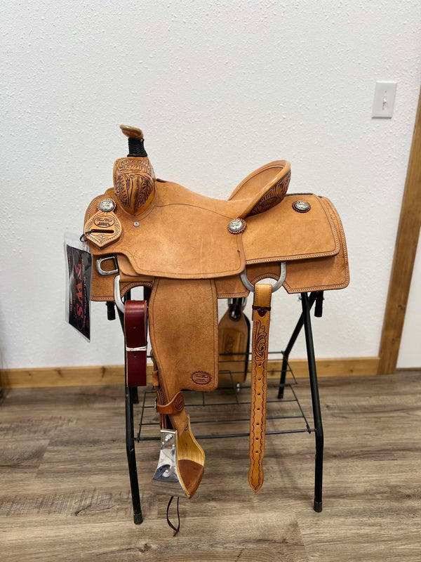 Trent Ward AZ Roper Saddle ISTR240-24-Saddle-Trent Ward-Lucky J Boots & More, Women's, Men's, & Kids Western Store Located in Carthage, MO