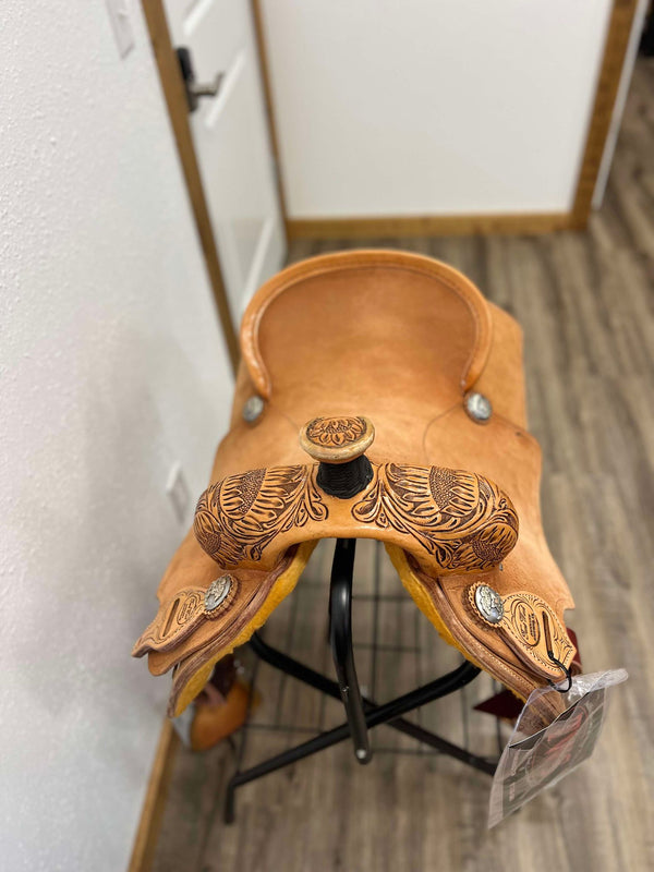 Trent Ward AZ Roper Saddle ISTR240-24-Saddle-Trent Ward-Lucky J Boots & More, Women's, Men's, & Kids Western Store Located in Carthage, MO