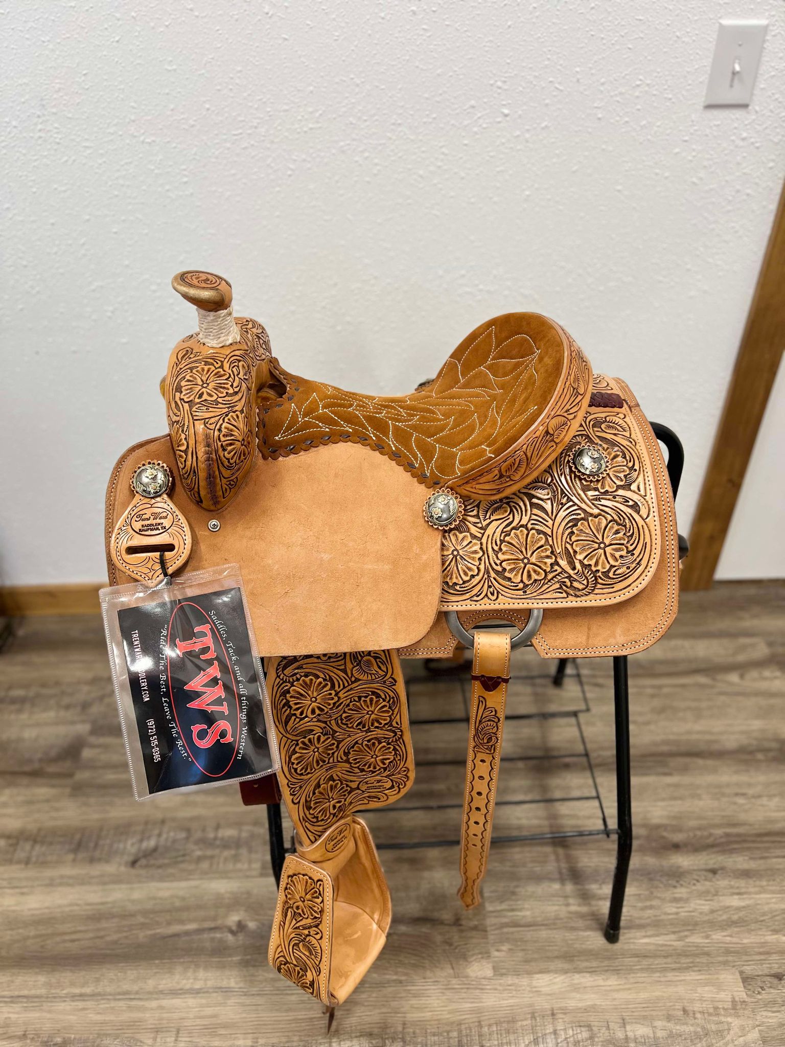 Trent Ward Team Roping Saddle ISTR247-24-Saddle-Trent Ward-Lucky J Boots & More, Women's, Men's, & Kids Western Store Located in Carthage, MO