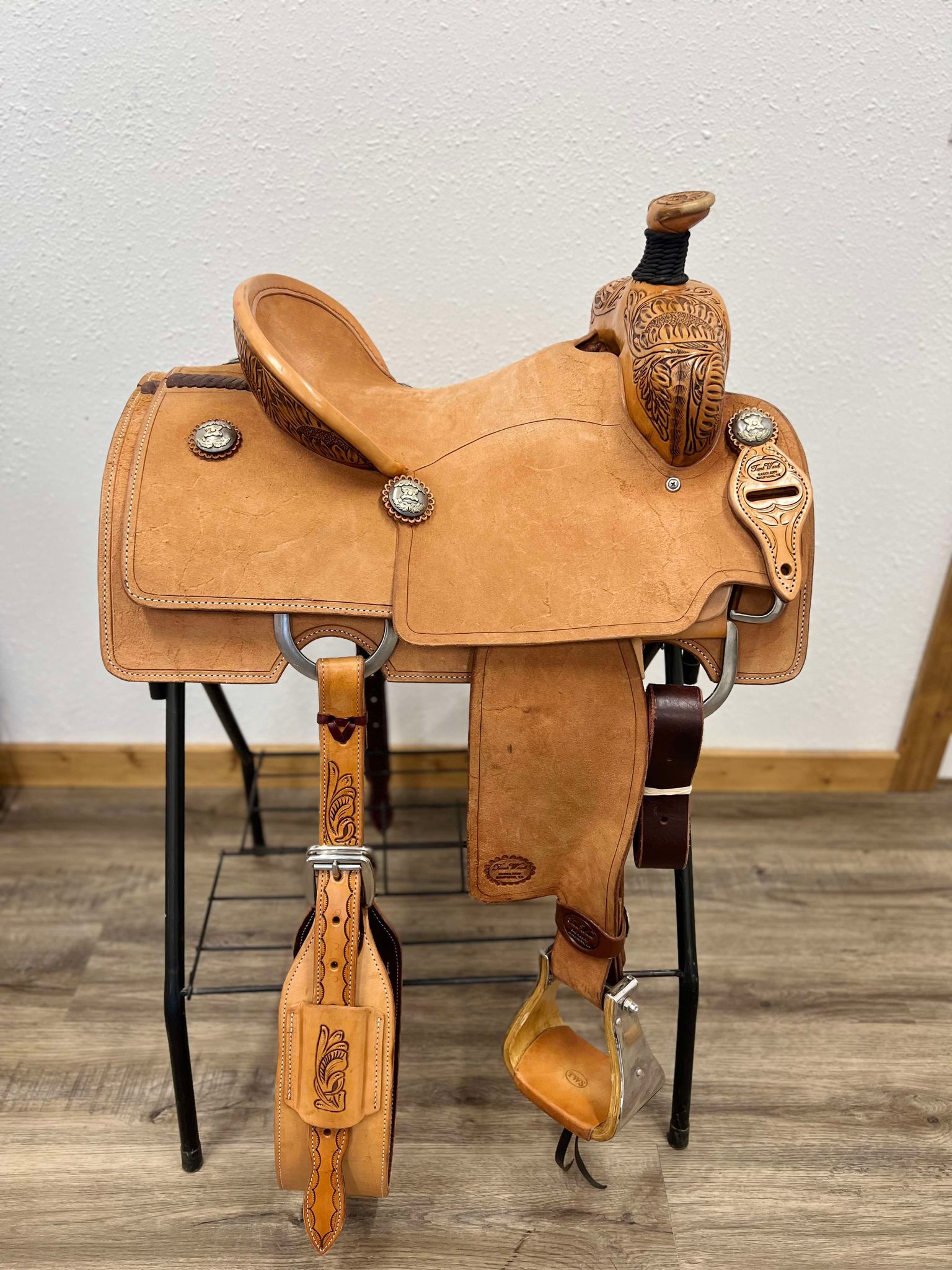 Trent Ward AZ Roper Saddle ISTR240-24-Saddle-Trent Ward-Lucky J Boots & More, Women's, Men's, & Kids Western Store Located in Carthage, MO