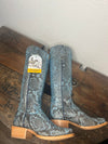 Women's R. Watson Denim Python Boots-Women's Boots-R. Watson-Lucky J Boots & More, Women's, Men's, & Kids Western Store Located in Carthage, MO