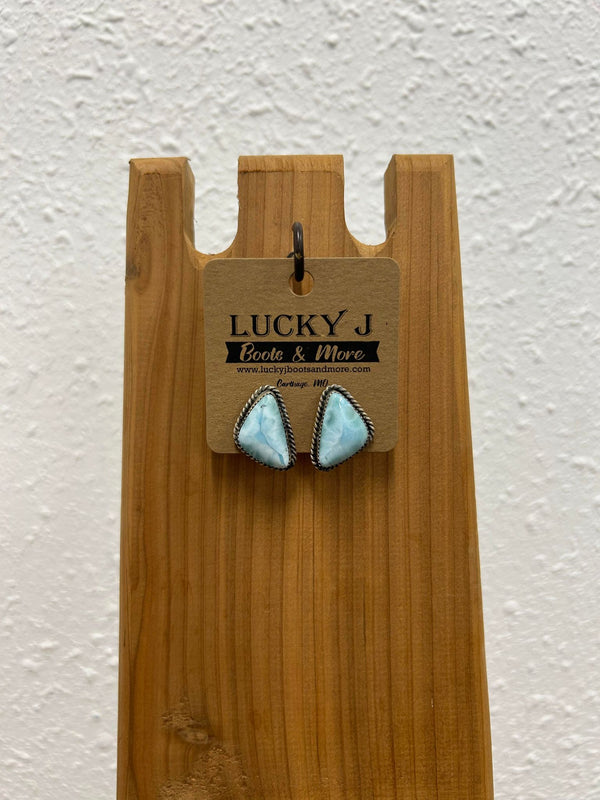 Brighton Earrings-Earrings-LJ Turquoise-Lucky J Boots & More, Women's, Men's, & Kids Western Store Located in Carthage, MO