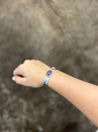 Polly Cuff-Bracelets-LJ Turquoise-Lucky J Boots & More, Women's, Men's, & Kids Western Store Located in Carthage, MO