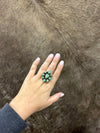 Liz Ring-Rings-LJ Turquoise-Lucky J Boots & More, Women's, Men's, & Kids Western Store Located in Carthage, MO