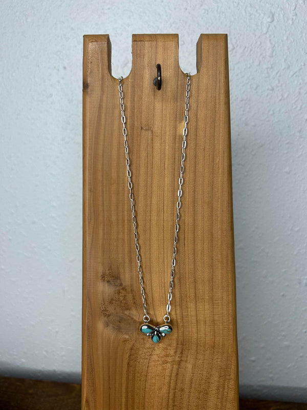 Raven Necklace-Necklaces-LJ Turquoise-Lucky J Boots & More, Women's, Men's, & Kids Western Store Located in Carthage, MO