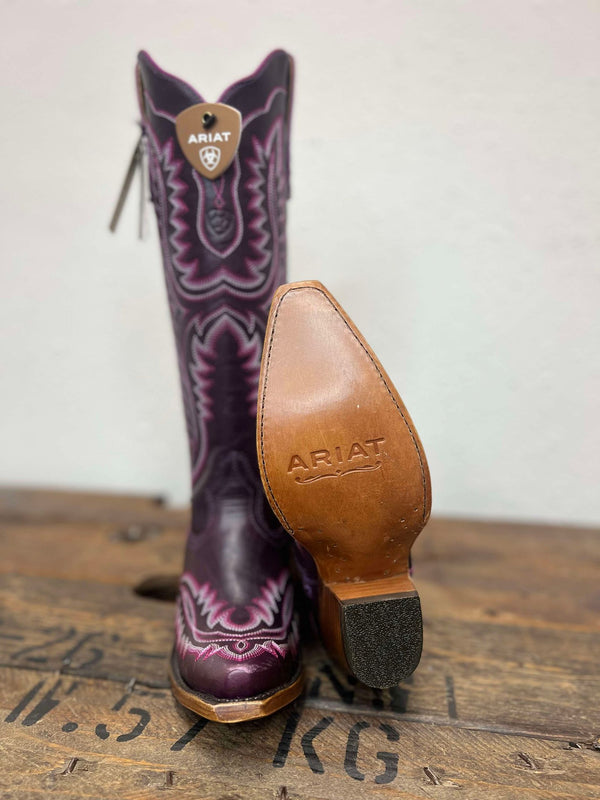 Women's Ariat Deep Amethyst Casanova Boots-Women's Boots-Ariat-Lucky J Boots & More, Women's, Men's, & Kids Western Store Located in Carthage, MO