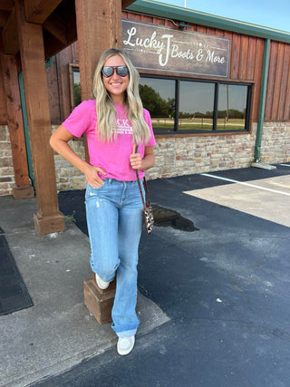 Women's Ariat High Rise Slim Trouser Aisha Wide Leg Jean-Women's Denim-Ariat-Lucky J Boots & More, Women's, Men's, & Kids Western Store Located in Carthage, MO