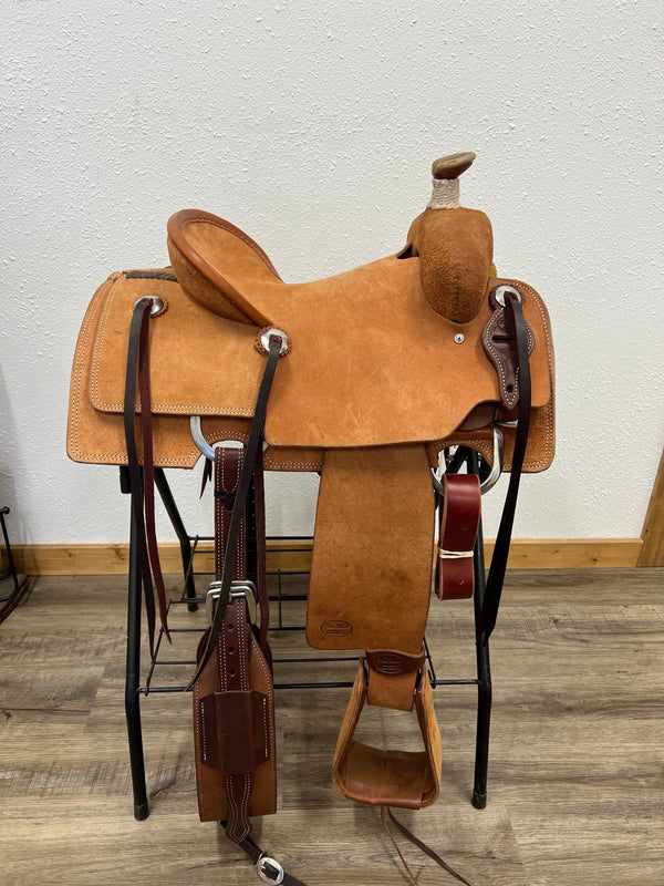 Trent Ward AZ Roper Saddle ISTR241-24-Saddle-Trent Ward-Lucky J Boots & More, Women's, Men's, & Kids Western Store Located in Carthage, MO